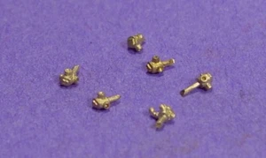 O/On3/On30 ROUND ELECTRICAL JUNCTION BOXES WISEMAN BACK SHOP BRASS PARTS BS-043 - Picture 1 of 1
