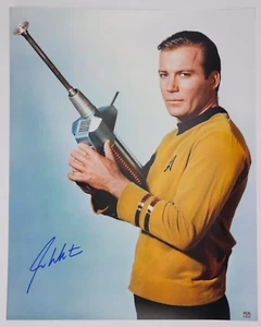 Foto firmada de William Shatner de Star Trek 16X20 PSA 308 - Imagen 1 de 2