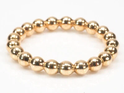 Jéh Jewels Ring Kugel Gold filled Vorsteckring Gr. 51, 52, 54, NEU; K86 192 - Bild 1 von 2