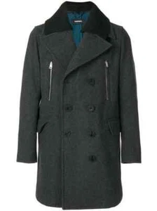 Men's gray coat diesel only the brave XXL vintage - Picture 1 of 15