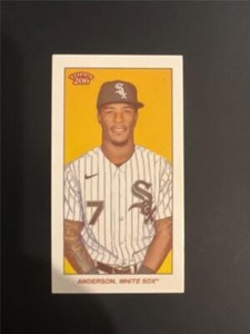 2022 Topps 206 Wave 2 California Hollywood Back #10 Tim Anderson White Sox