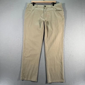 Tommy Bahama Chino Pants Mens 38x32 Beige Comfort Straight Leg Island Beach - Picture 1 of 14