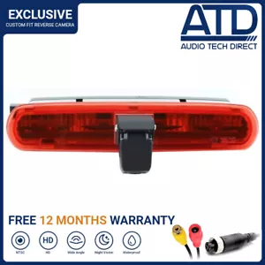 Reverse Camera For Fiat Doblo Vauxhall Combo D Rear High Level Brake Light NTSC - Picture 1 of 12