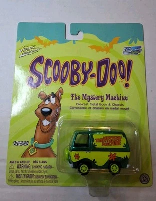 2004 Johnny Lightning Hollywood MOC Chrome Scooby-Doo Mystery Machine Diecast - Image 1 of 2