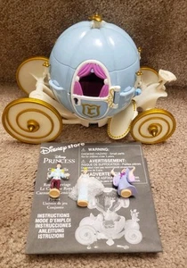Vintage Disney Polly Pocket Cinderella Royal Carriage Figures & Instructions - Picture 1 of 6