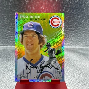 2023 Topps cromo platino aniversario #419 Bruce Sutter Topps refractor - Imagen 1 de 2