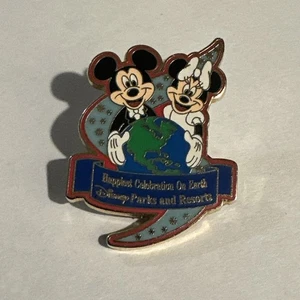 Energizer Disney Parks Happiest Celebration On Earth Disney Pin Mickey Minnie B0 - Picture 1 of 5