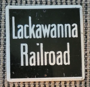 Vintage 1950’s Post Cereal Premium “Lackawanna” Railroad Tin Sign - Picture 1 of 2