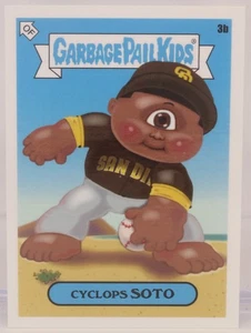 2022 Garbage Pail Kids x MLB, Cyclops Soto #3b Juan Soto - Picture 1 of 2