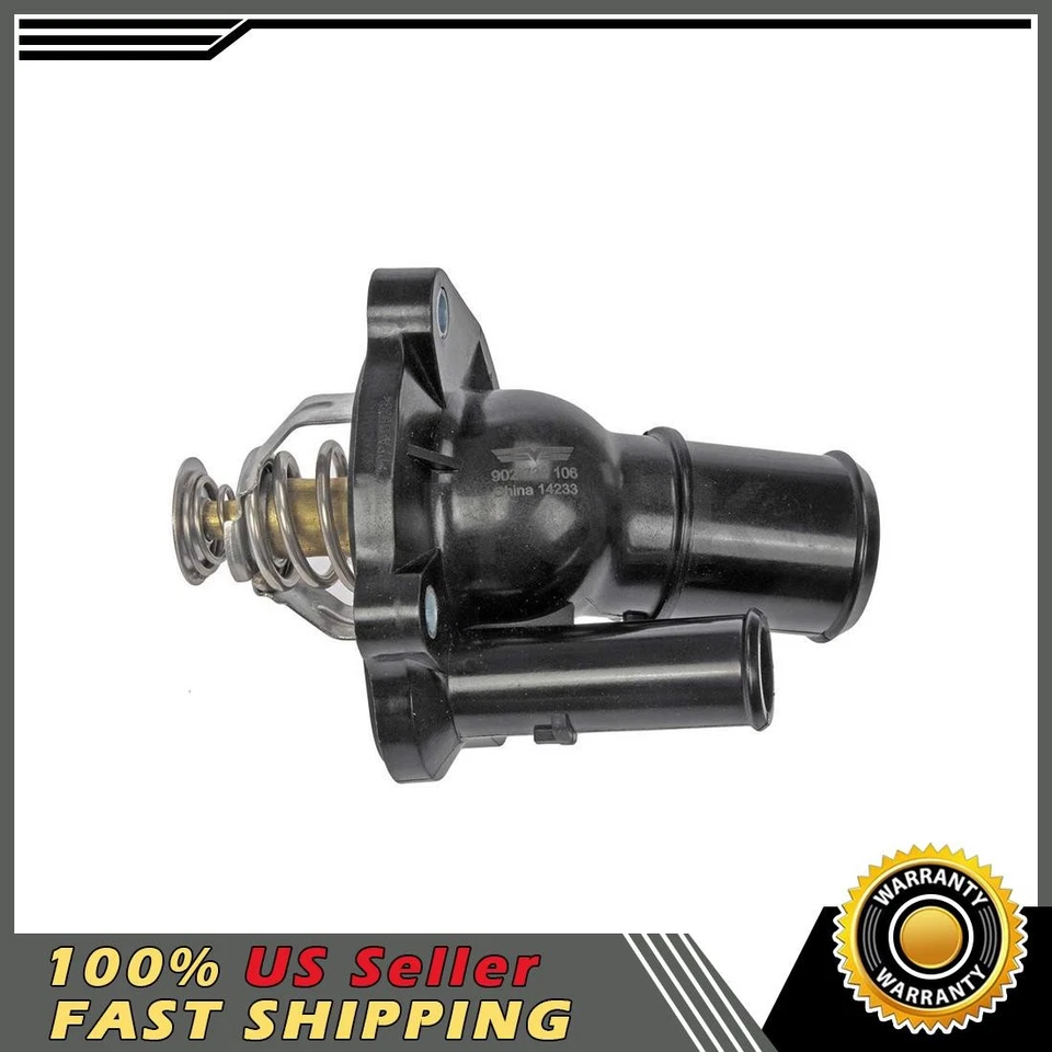 Carcaça do termostato líquido de arrefecimento do motor Dorman compatível com 2004 2005 2006 2007 Ford EcoSport - Imagem 1 de 4