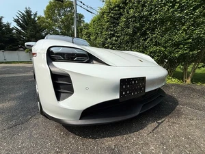 Front Tow Hook License Plate Bracket Mount Kit For Porsche Taycan 2020-2026 New - Picture 1 of 23