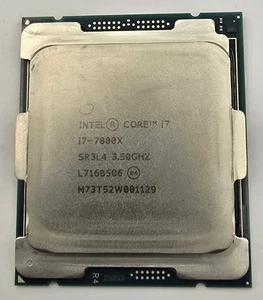 SR3L4 Intel Core i7-7800X 6-Core 3.50GHz 8.25MB LGA2066 140W Processor For Parts - Picture 1 of 2