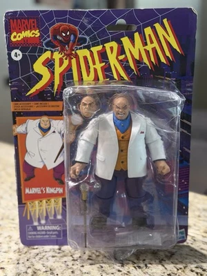 Marvel Spider-Men Retro Legends (Kingpin) 6” Hasbro(NEW-Damaged Box) - Image 1 of 3