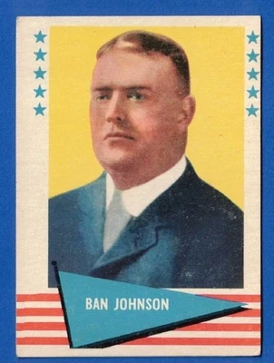 1961 Fleer Baseball Greats Ban Johnson #48***Free Shipping***A - Image 1 of 2