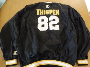 VINTAGE STARTER JACKET YANCEY THIGPEN CLASSIC TEAM COLLECTION STARTER JACKET XXL - Picture 1 of 8