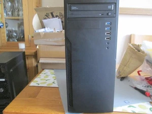 Custom Built Intel i7 6700K 4.00 Ghz PC, NVMe HDD, 16Gb RAM, DVD/RW, Win 11 - Picture 1 of 17