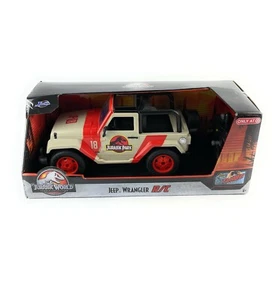 Jugassic World Jeep Wrangler vehículo de control remoto parque jurásico Jada juguetes de radiocontrol - Imagen 1 de 5