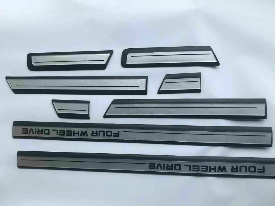 8X Car Wheel Drive Side Doors Molding 4X4 For Toyota Land Cruiser LC80 1991-1996 Foto 1 de 1