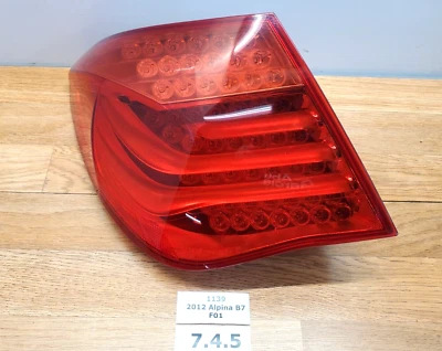 ✅10-12 OEM BMW F01 F02 750 Alpina B7 Luz Trasera Izquierda Lado del Conductor Exterior Lámpara Foto 1 de 4
