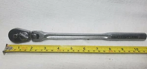 CRAFTSMAN 42793 -V- 3/8" DR TEAR DROP FLEX HEAD QUICK RELEASE RATCHET USA - Picture 1 of 6