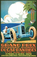 Vintage Old Transport Poster Grand Prix 1929 Print Art A4 A3 A2 A1