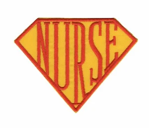 Super Nurse Shield Patch (Red and Yellow) - Picture 1 of 7