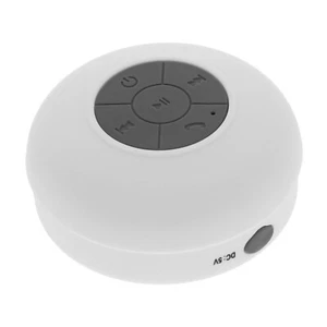 Altavoz Bluetooth Inalámbrico Portátil Waterproof – Blanco - Zdjęcie 1 z 6