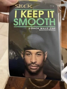 2 Stück Wave Logic Premium "I Keep IT Smooth" Bandana Doo-Rag Tie-Rag schwarz! - Bild 1 von 2