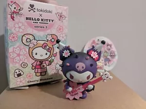 Tokidoki Kuromi Cherry Blossom Guitar Figure - Hello Kitty & Friends Series 3 - Picture 1 of 8