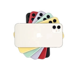 Apple iPhone 11 Odblokowany Verizon 4G 64GB 128GB At&t iOS T-Mobile Biały/Żółty - Zdjęcie 1 z 9