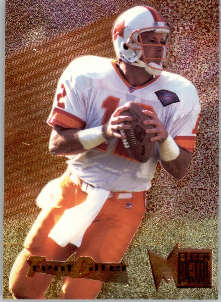 1995 Metal (Fleer) Football "Insert and Promo" Cards - Image 1 of 1