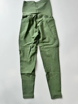 New Beyond Yoga Spacedye Love the Bump Maternity Pocket Midi Legging - Green XS - Image 1 of 3