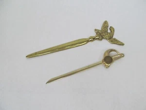 James Monroe + Virginia Metalcrafters Brass Eagle Letter Openers - Picture 1 of 4