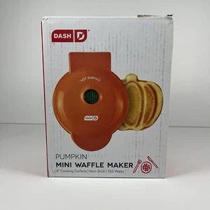 Dash DMWP001OR Mini Waffeleisen - Orange (Kürbis) - Bild 1 von 8