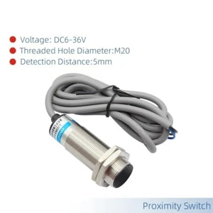 Sensor Interruptor de Proximidad M20 NPN PNP 5mm Dos Hilos Inductivo Cerrado SIN NC DC6-36V - Imagen 1 de 20