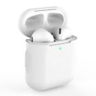 Silicone Protective Airpods Case Slim Skin Cover For Apple AirPod 1 2 Earphones
