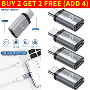 8 Pin to Type C Female Male Converter Charging Adapter For iPhone 15-15 Pro Max - Picture 1 of 12