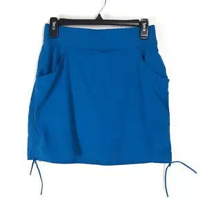 Columbia Marina Bay Skort Donna Piccolo Blu Elasticizzato Foderato Outdoor Escursionismo Tennis - Foto 1 di 9