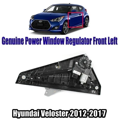 Regulador de ventana eléctrica conductor delantero izquierdo genuino para Hyundai Veloster 2012-2017 Foto 1 de 4
