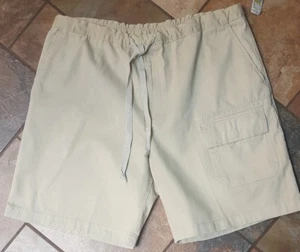 Nwts!!! Men's Fargo Khaki/tan Shorts Sz XL Inseam 9 (InventoryM15) - Picture 1 of 3