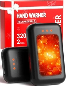 Handwärmer Wiederaufladbar, 2er Pack 6400Mah Elektrischer Handwärmer, 16 Stunden Haltbarkeit - Bild 1 von 1