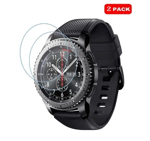 For Samsung Gear S3 Smart Watch Frontier 2 x Tempered Glass Screen Protector - Picture 1 of 11
