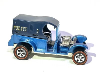 ⭐️Hot Wheels Custom Made Police 3 Paddy Wagon - Metallic Blue Paint 🥶 - Image 1 of 4