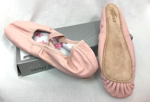 So Danca Bella Full Sole Leather Ballet Shoe SD69S, Pink Toddler Sz 5.5B New - Picture 1 of 1