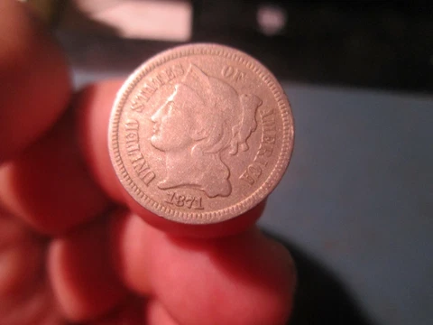 USA - 1871 III Cent Cover