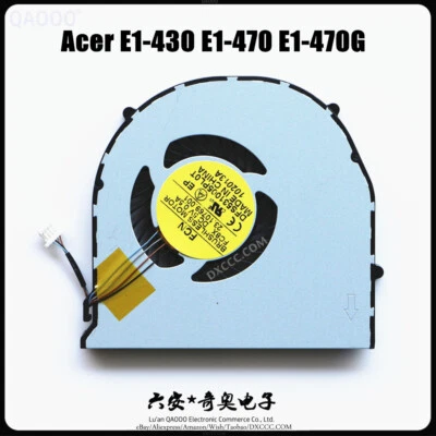 Acer Aspire E1-430 E1-470 E1-470G E1-522G E1-472G MS2367 CPU Cooling Fan - Image 1 of 4