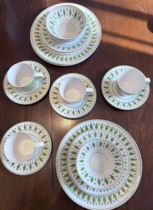 20 Pcs MIKASA CERA STONE GEM BLUE 3153-M MCM 5 Piece Setting For 4 - Picture 1 of 9