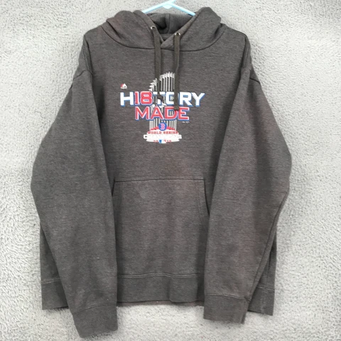 Boston Red Sox Sweater Adult XL Gray 2018 World Series Champs MLB Hoodie 28396 Cover