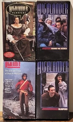 Highlander VHS Bloopers  Behind the Scenes  The Life & Times of Duncan McCloud - Image 1 of 4