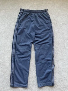 Vintage Y2K Nike Jogginghose Trainingshose Baggy Gr. L Large Grunge Grau Silber - Bild 1 von 8